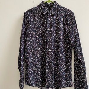 Paul Smith Slim Fit Floral Shirt